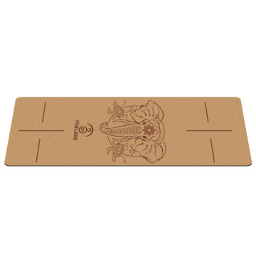 Yugland Hot Sale OEM OED-Friendly Top Quality Yoga Mats Fitness Custom Logo Cork TPE Yoga Mats